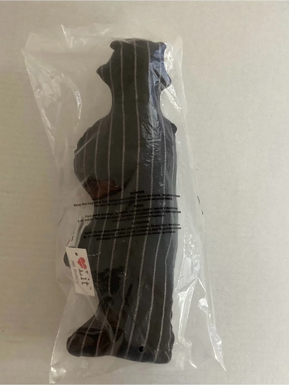 NWT Babylit Mr. darcy Plush Doll Jane Austen From Gibbs-smith Collectible Rare